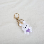 Mini Animal Crochet Keychain Cute Knitted Doll Keyring