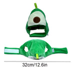 Cute Watermelon Cat Hat Orange Shape Avocado Dog Cosplay Hat Soft Comfortable Cat Headwear Birthday Party