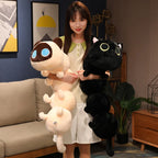 Long Cat Caterpillar Plush Toy – Soft Stuffed Pillow Cushion
