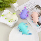 Cute Axolotl Squishy Squeeze Fidget Toy for Stress Relief Kids