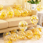 Gold Silver Confetti Balloons Glitter Sequin Globos Helium Balloon Birthday Party Halloween Christmas Party  Wedding Decorations
