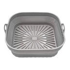 Foldable Air Fryer Silicone Liner Reusable Air Fryer Silicone Baking Tray Food Grade Silicone Air Fryer Mat