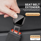 Seat Belt Buckle Car Seat Belt Extension Shoulder Strap Extension Button Suitable for Tesla Car Interiors