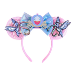 Mouse Ears Sequin Bow Cosplay Headband for Women & Adults