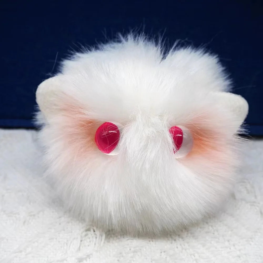 Blush Cat Ball Plush Keychain Cute Cat Bag Charm