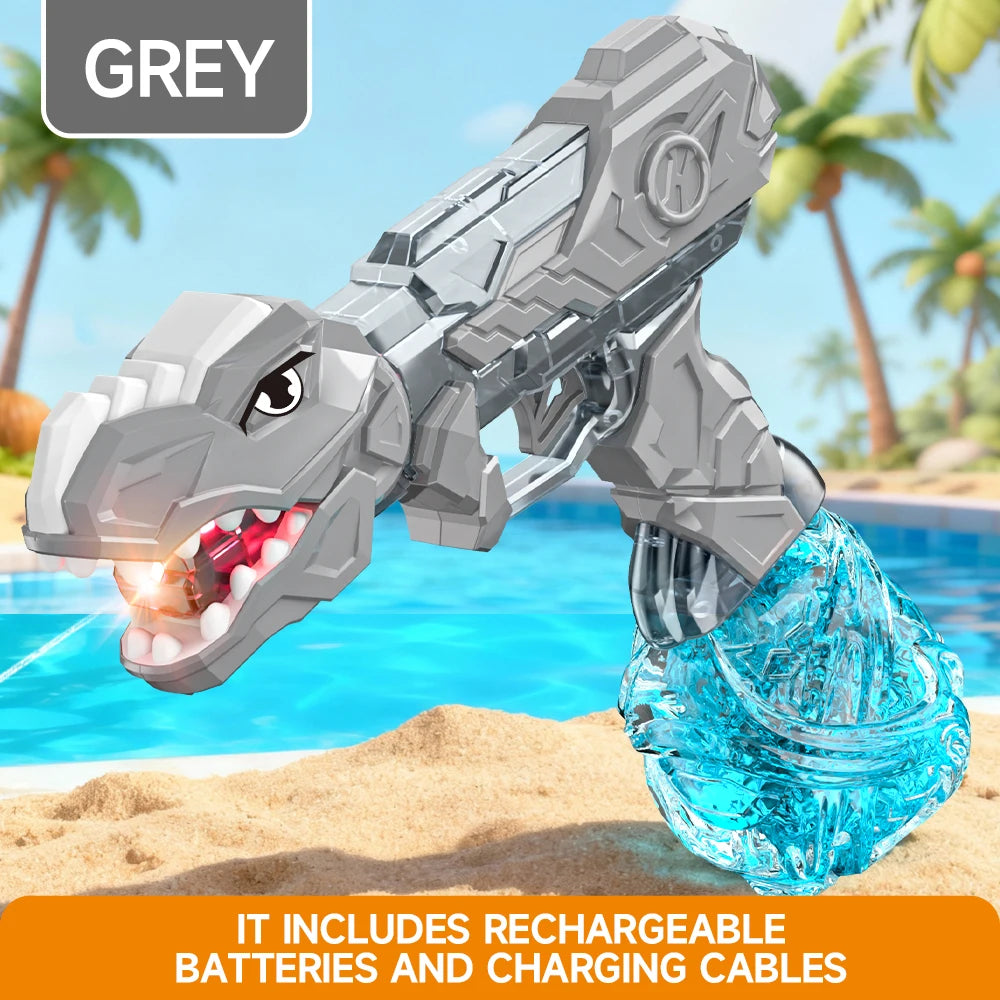 Electric Dinosaur Water Blaster with LED Lights