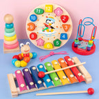 Montessori 3D Wooden Puzzle Educational Learning Toy for Kids