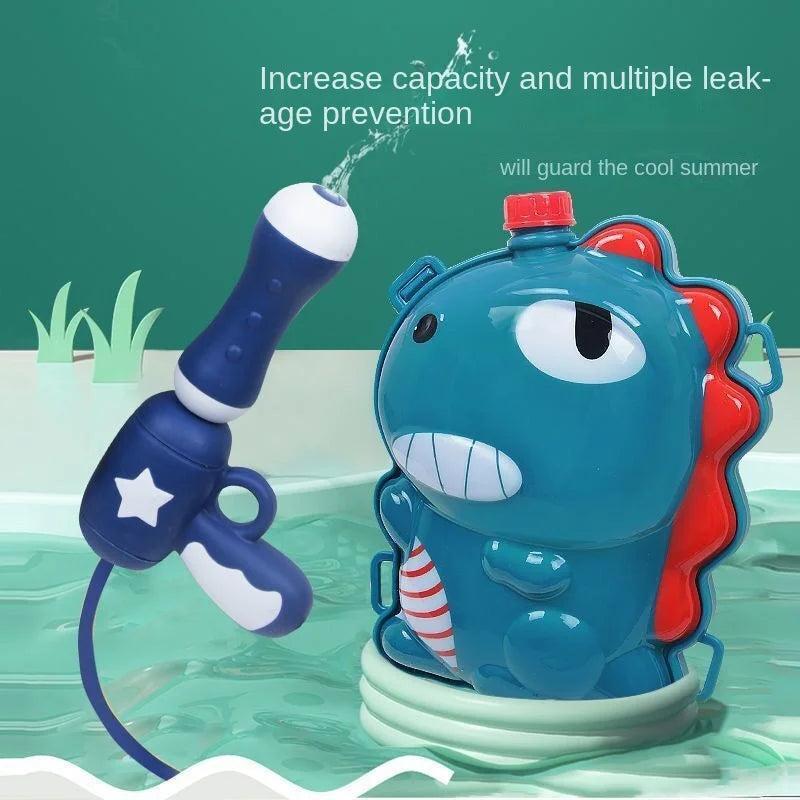 2000ML Kids Cartoon Backpack Water Gun for Summer Outdoor Play