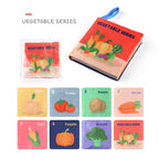 Soft 3D Touch & Feel Baby Cloth Book
