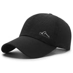 Unisex Ventilated Mesh Baseball Cap for Summer Outdoor Comfort
