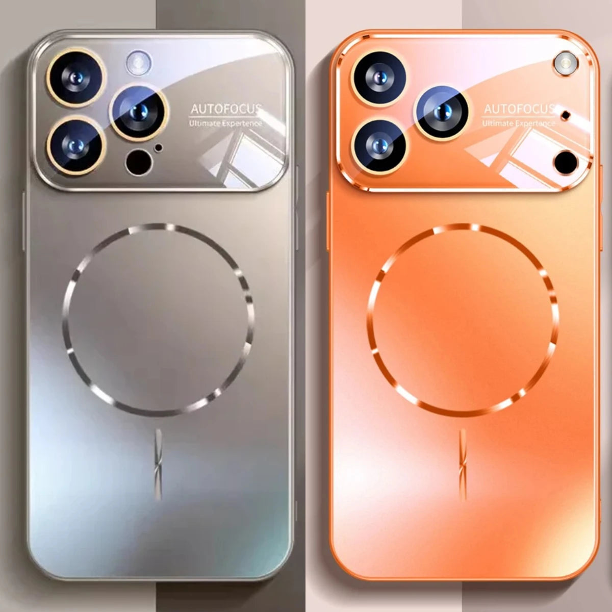 Matte AG Nano Hard Back Phone Case For iPhone 18 Pro 17 16 15 14 Pro Max Air Magnetic For Magsafe Wireless Charging Coque