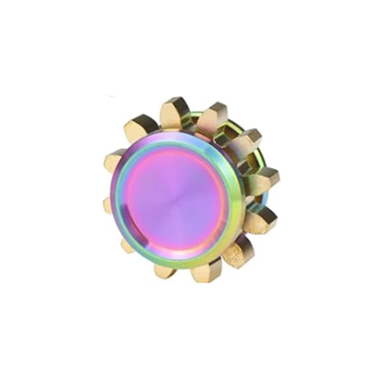 Mini Metal Gear Fidget Spinner Gyroscope Stress Relief EDC Toy