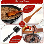 Handheld Meat Chopper Mixer for Ground Meat and Quick Meal Prep