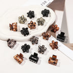 Mini Flower Hair Claw Clips Pack for Women & Girls