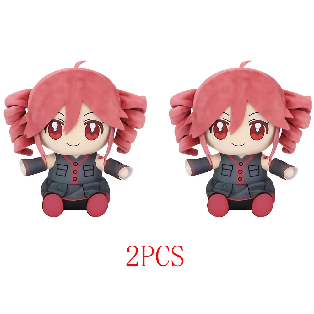 New Kasane Teto Plush Toy Soft Doll Stuffed Plushies Figure Anime Cosplay Cartoon Birthday Present Christmas Gift for Fans