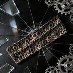 Punk Wide Elastic Eyelet Headband for Women