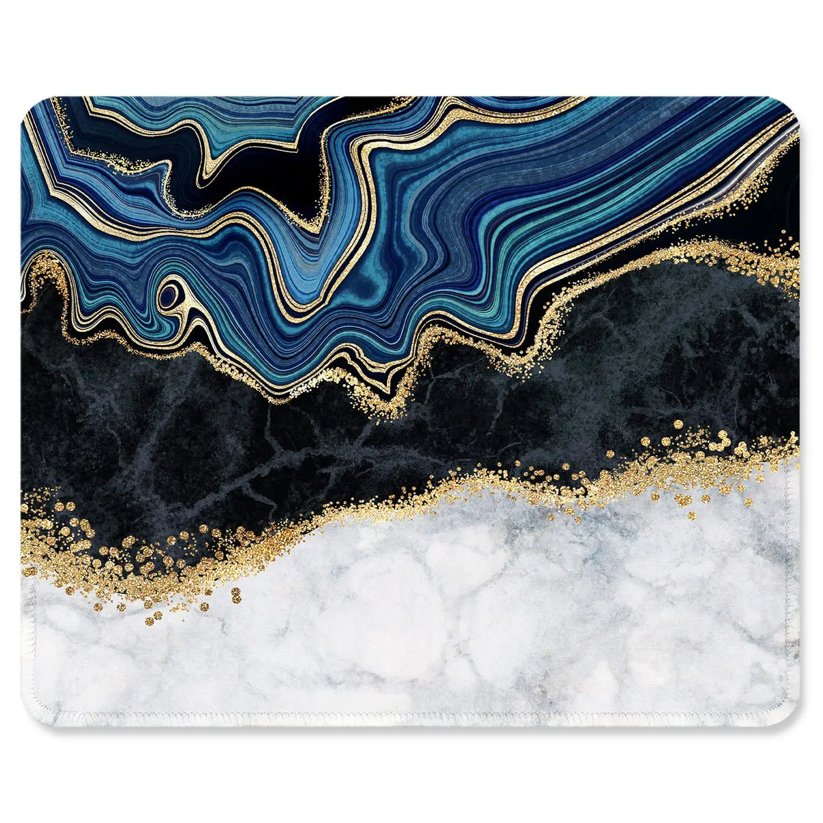 PC Small Keyboard Table Mats Mouse Pad Locking Edge Gabinete Mausepad Computer Mat Geometric Art Gaming Office Accessories Rug ﻿