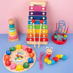 Montessori 3D Wooden Puzzle Educational Learning Toy for Kids