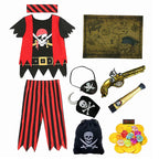 Kids Pirate Captain Costume Set – Adventure Dress Up Outfit