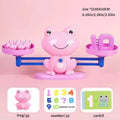 Frog Balance Math Toy Montessori Learning Game for Kids