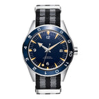 41MM Sapphire Glass 100m Waterproof Japan  Automatic Luminous Mens Watch Nylon Strap