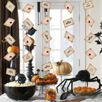 20pcs Floating Magic Wizard Acceptance Letter Banner Hanging Garland for Halloween Party Decoration Christmas Tree Ornaments