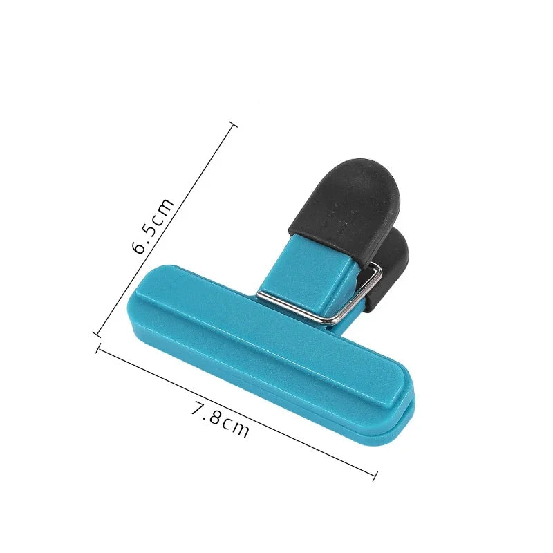 Portable Food Bag Sealing Clips – Reusable Kitchen Storage Seal Clamp for Snacks & Food Bags