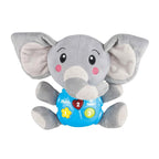 Family Enlightenment Toy Baby Coax Artifact Animal Doll Doll with Electric Sound and Light Music Baby Comfort Plush Toy