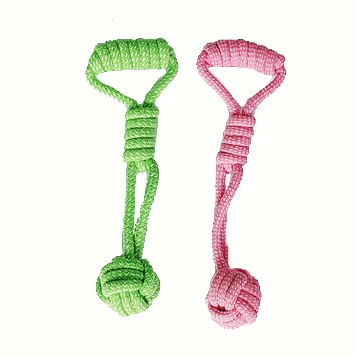 Durable Dog Rope Ball Toy for Interactive Tug and Chew Play