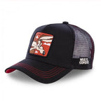 Anime Cartoon Snapback Cotton Baseball Cap for Everyday Style
