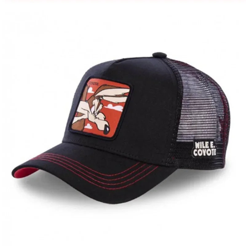 Anime Cartoon Snapback Cotton Baseball Cap for Everyday Style