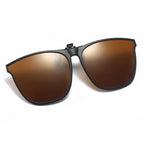Polarized Clip-On UV400 Driving Sunglasses for Men & Women