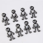 12-36 Pcs Halloween Stretchable TPR Little Black Halloween Ghost Festival Tricky Funny Party Gift Decoration Carnival Gift