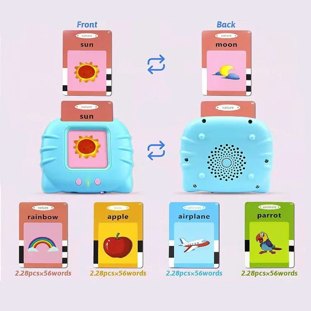 Talking Flash Cards Early Learning Educational Toy for Kids