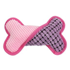 Plush Squeaky Bone Dog Toy for Interactive Chewing and Play