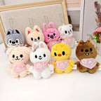 SKZOO Plush Keychain Cartoon Stuffed Doll for K-Pop Fans Gift