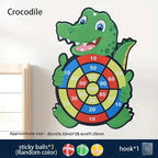 Montessori Sticky Ball Dart Board Target Game