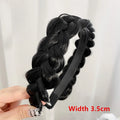 Synthetic Braided Headband for Women