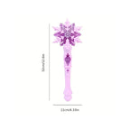 Princess Snowflake LED Magic Wand Toy