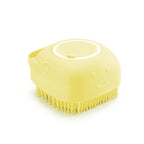 Silicone Dog Bath Massage Gloves Brush Pet Cat Bathroom Cleaning Tool Comb Brush for Dog Can Pour Shampoo Dog Grooming Supplies