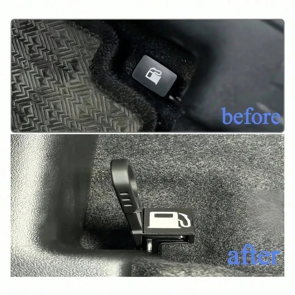 Fuel Tank Cap Release Extension Handle, Left Hand Drive Only for Suzuki Jimny JB64 JB74 2019-2025, Easy Install Pull Handle