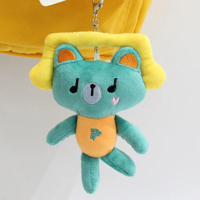 Thailand GMMTV CP Plush Keychain Cartoon Cute Filling PP Cotton Pendant JAIDEE BABII WIN ForceBook AouBoom Fans Birthday Gift