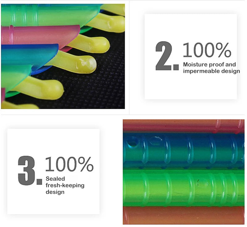 Reusable Food Bag Sealing Clip for Snack and Kitchen Storage Bags