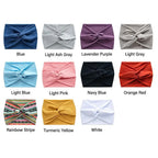 Twisted Extra Wide Turban Workout Headband for Women
