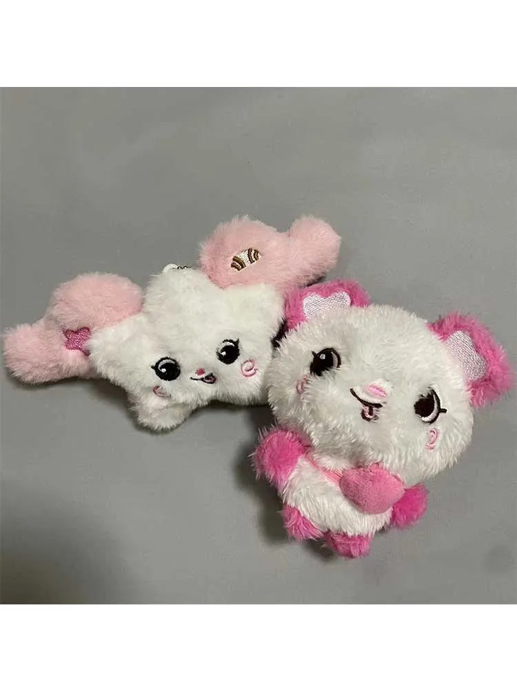 NCT WISH Tea Cat Plush Keychain K-Pop Bag Charm