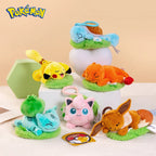 Cute Pokémon Plush Keychain Cartoon Bag Charm Set