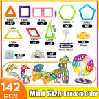 64-184PCS Kids Magnetic Building Blocks – STEM Construction Toy Set