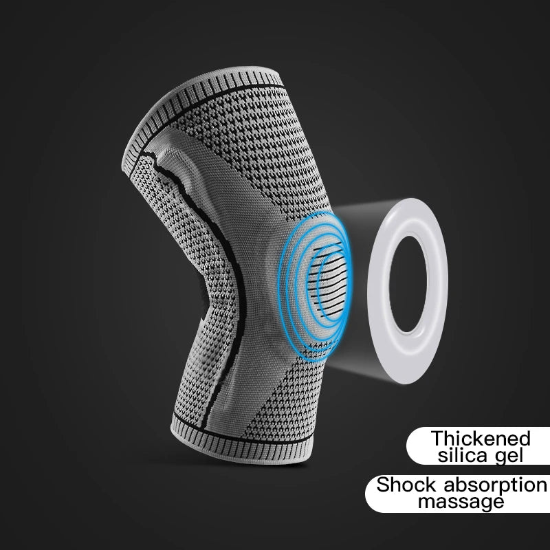 Knee Support Brace Patella Strap Compression Sleeve for Sports & Running Protection
