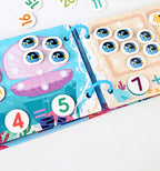 Montessori Busy Book for Kids Interactive Learning Activity Book