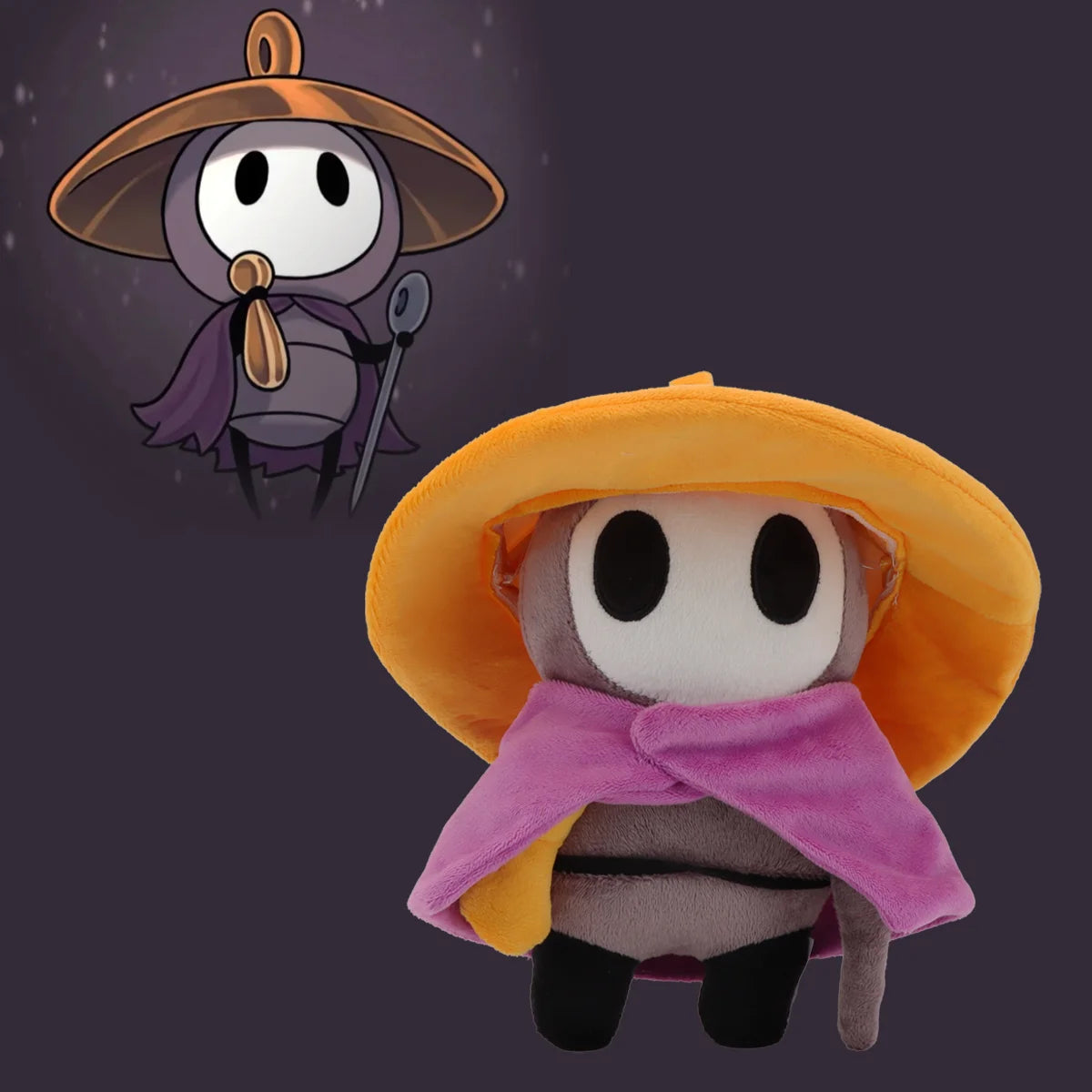Cute Sherma Plush Toy Cute Hollow Knight Silksong Plush Toy Game Merchandise Sherma For kids Birthday Christmas Halloween Gift